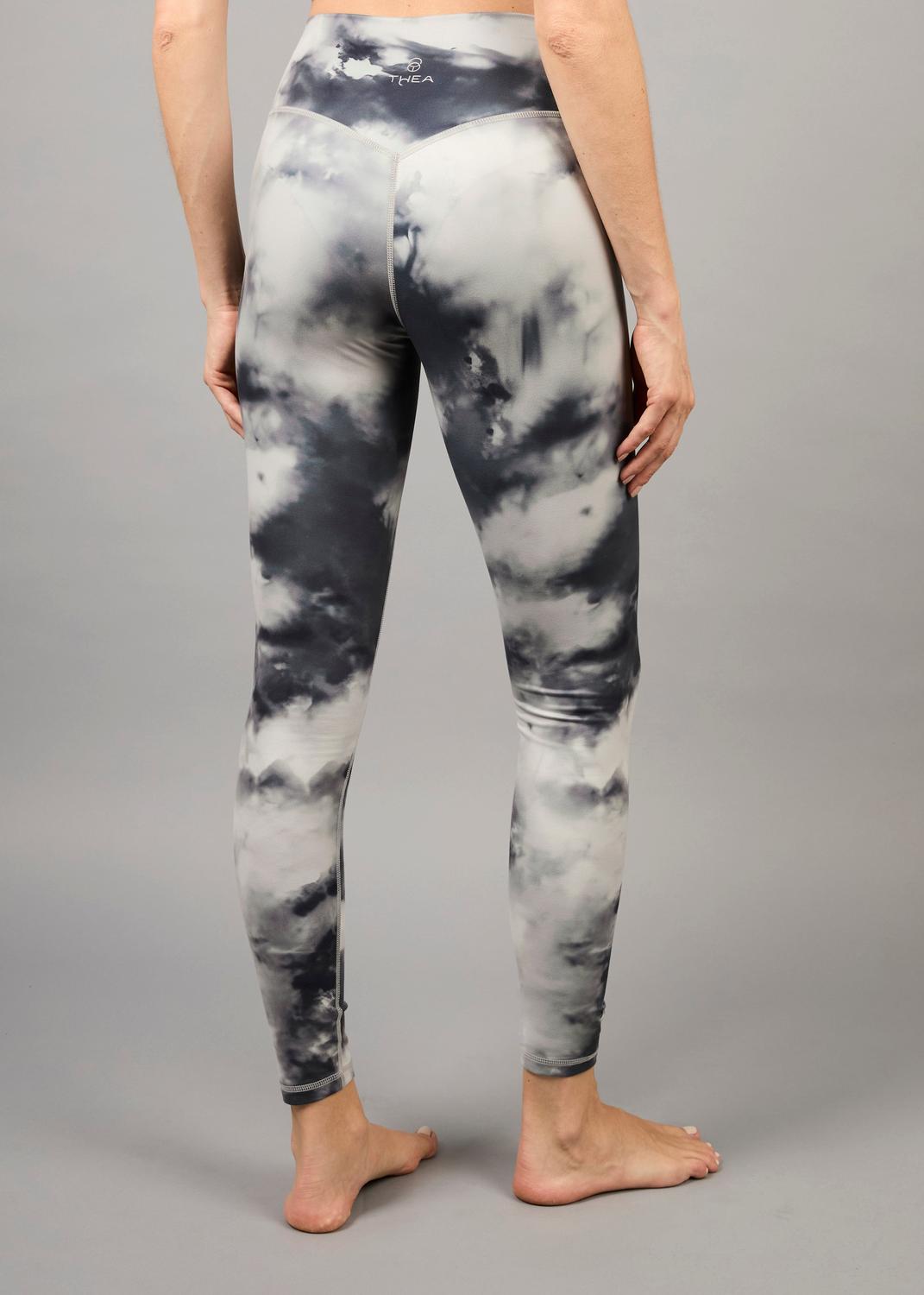 LEGGING LARGO 7/8 SIN COSTURA FRONTAL PAX TIE DYE GREY - 4