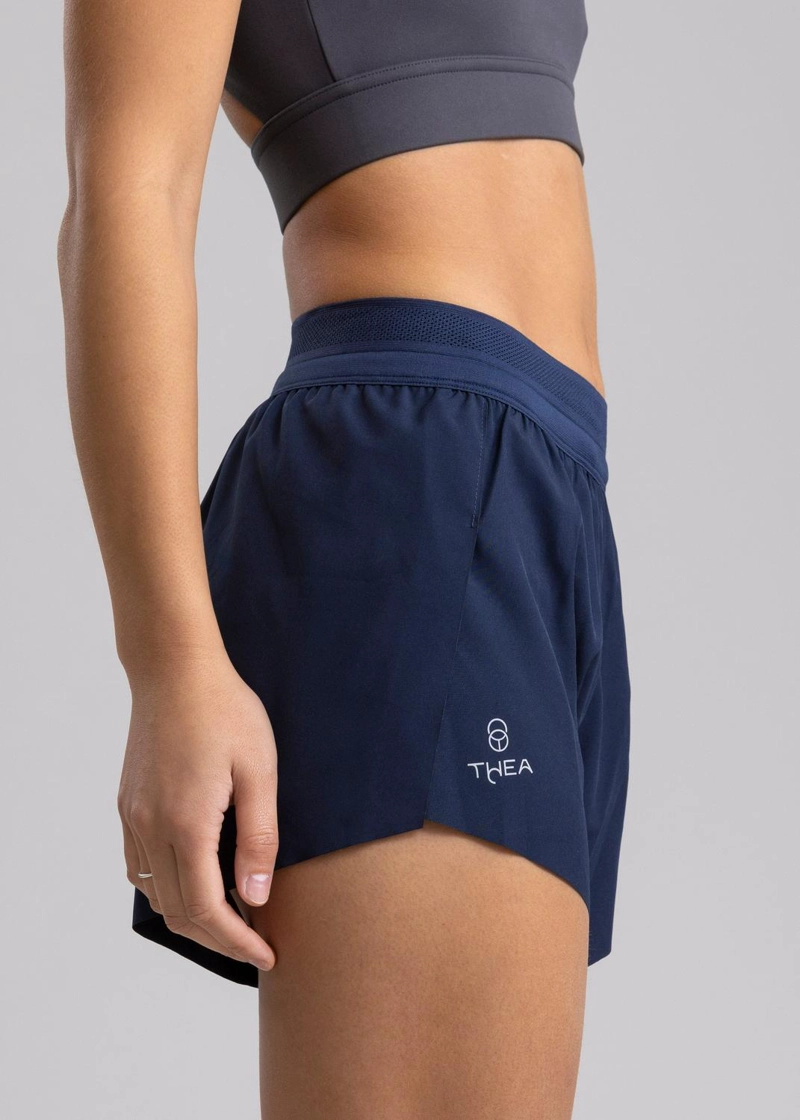 SHORT DE RUNNING SALUS DARK BLUE CON CALZON INTERNO INCORPORADO - 6