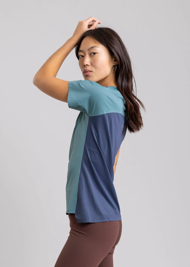 POLERA VAR STONE BLUE - TRANSPIRABLE ULTRA LIGHT - 1