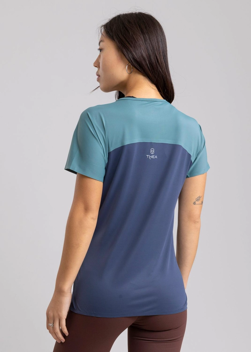 POLERA VAR STONE BLUE - TRANSPIRABLE ULTRA LIGHT - 3