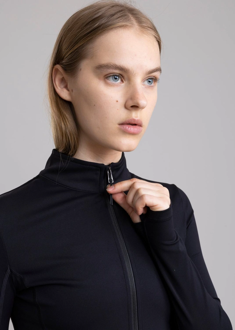 POLERON DEPORTIVO TALA BLACK - 4