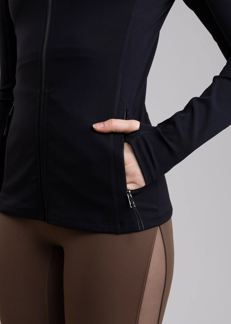 POLERON DEPORTIVO TALA BLACK - 6