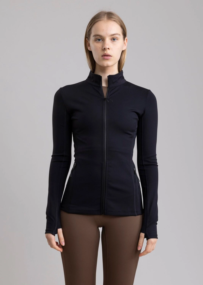 POLERON DEPORTIVO TALA BLACK - 9