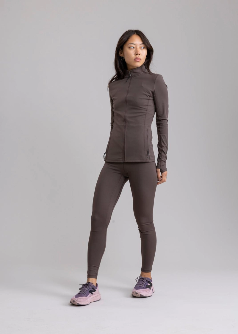POLERON DEPORTIVO TALA PERCH BROWN - 8