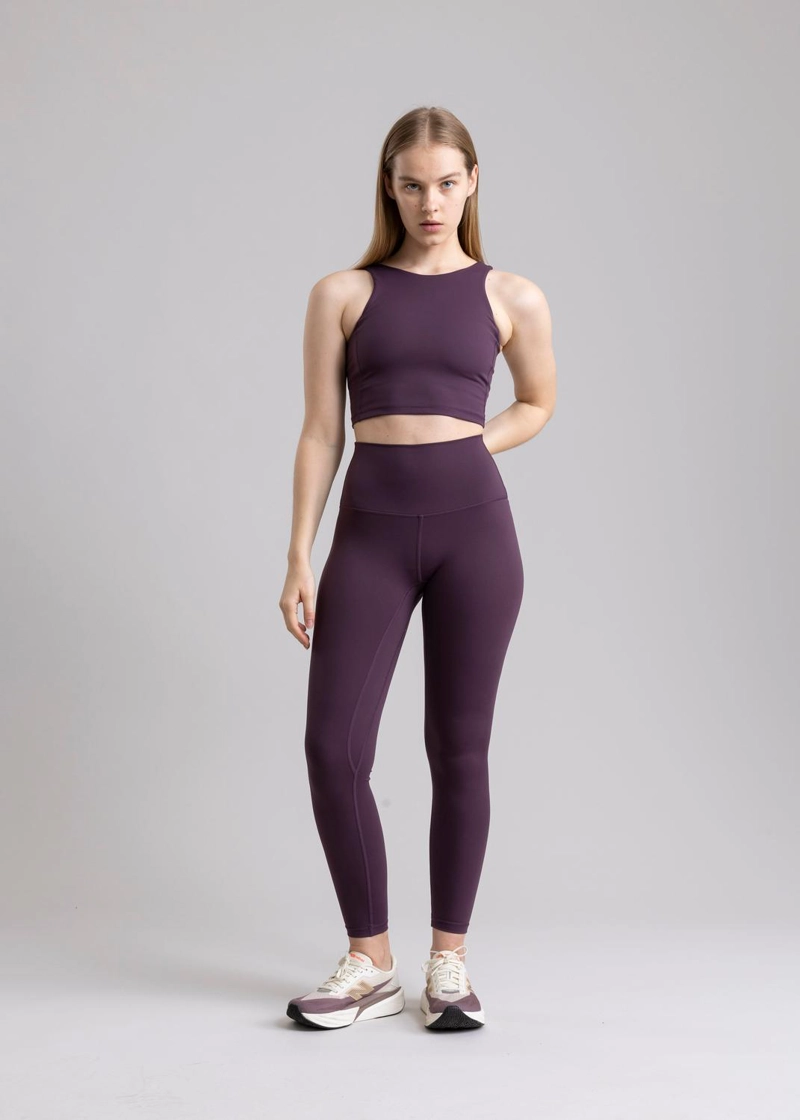 LEGGING ATENEA DARK GRAPE - ULTRA SOFT - 1