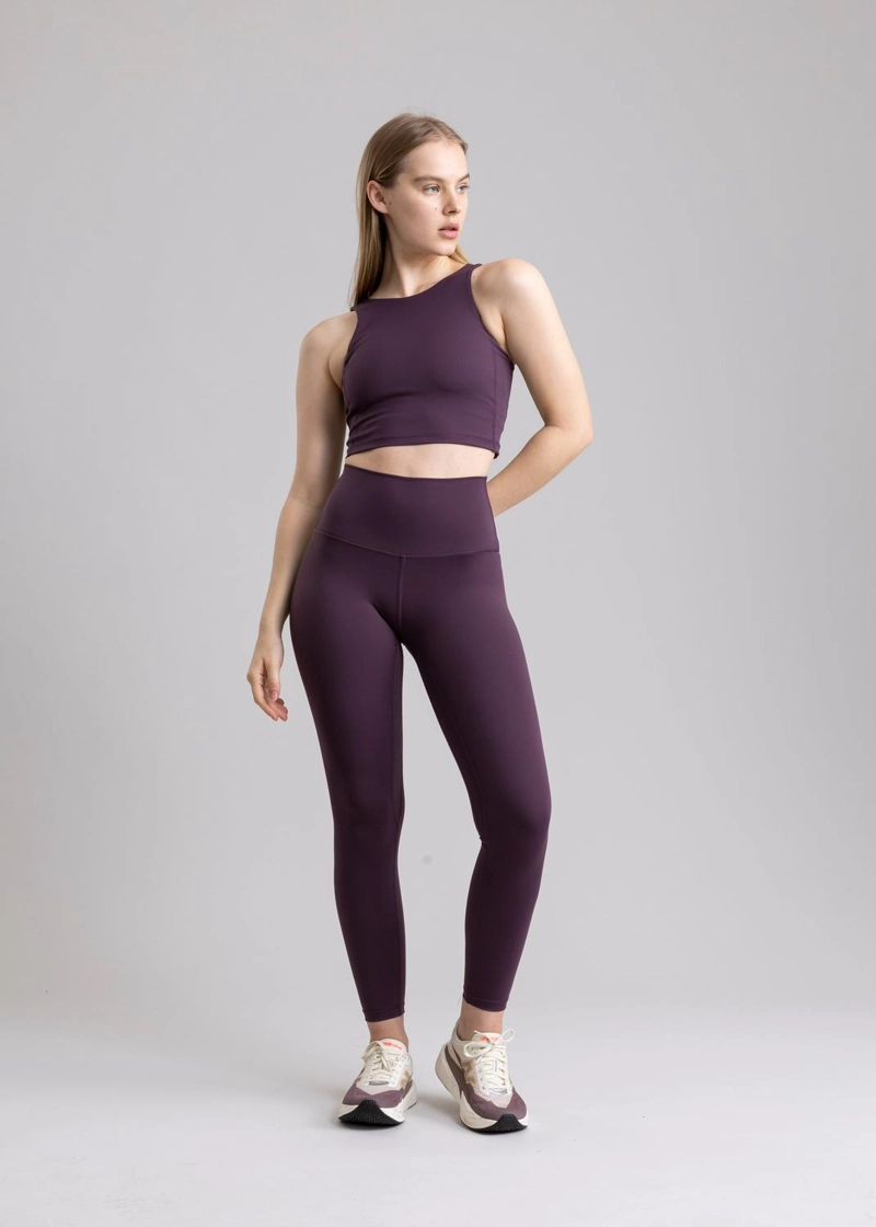 LEGGING ATENEA DARK GRAPE - ULTRA SOFT - 6