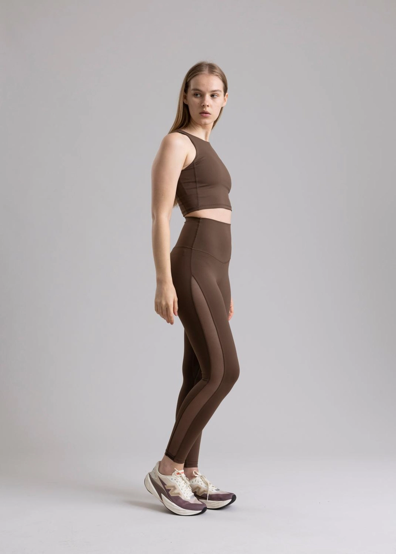 LEGGING DURGA SHADE GREEN CON MALLA LATERAL - 1