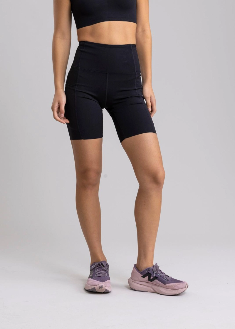LEGGING RUNNING UNFINISHED RHEA BLACK CON 7 BOLSILLOS - 2