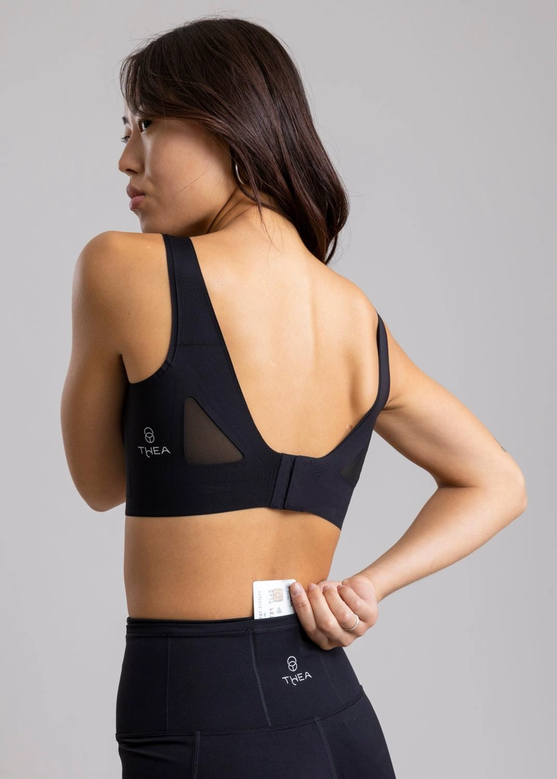 LEGGING RUNNING UNFINISHED RHEA BLACK CON 7 BOLSILLOS - 6