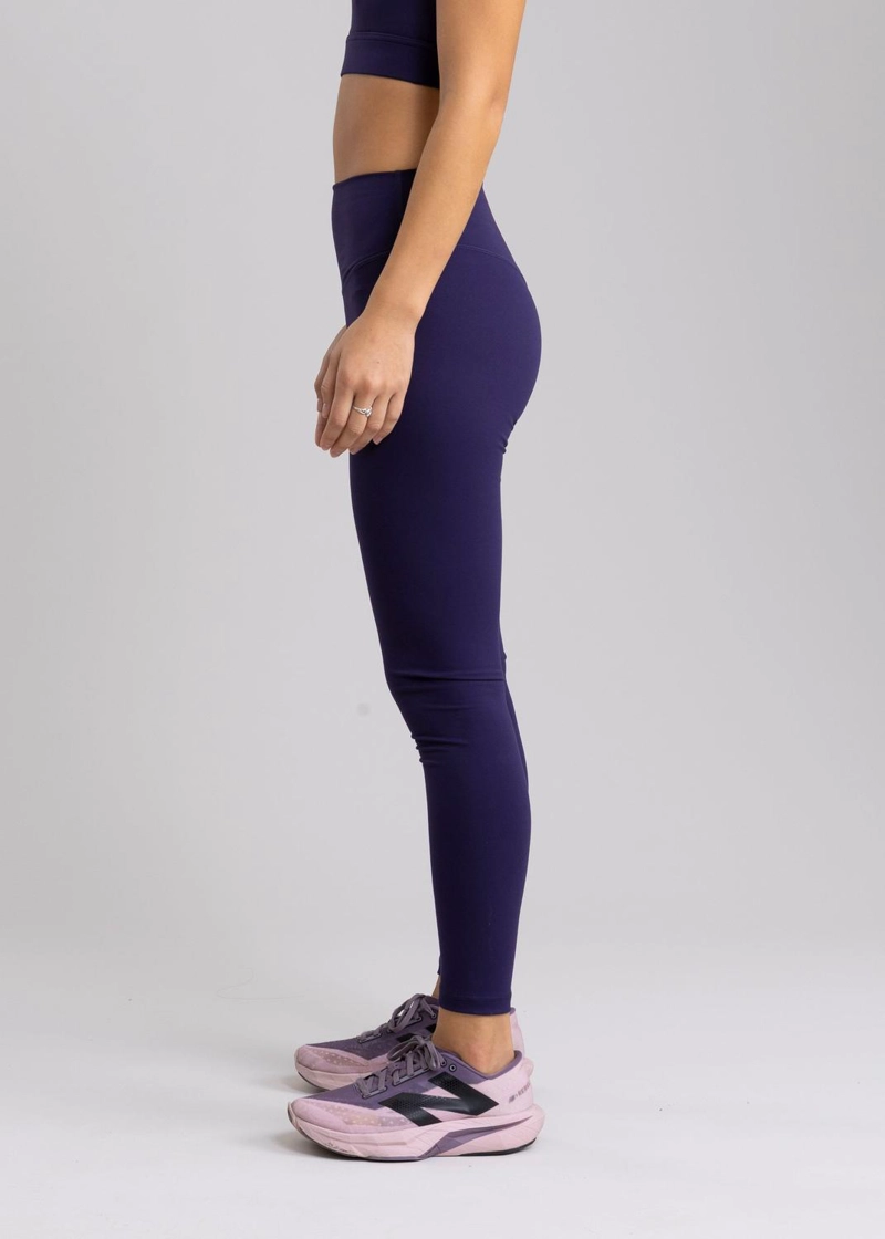 LEGGING LARGO 7/8 SIN COSTURA FRONTAL PAX MARDI PURPLE - 3