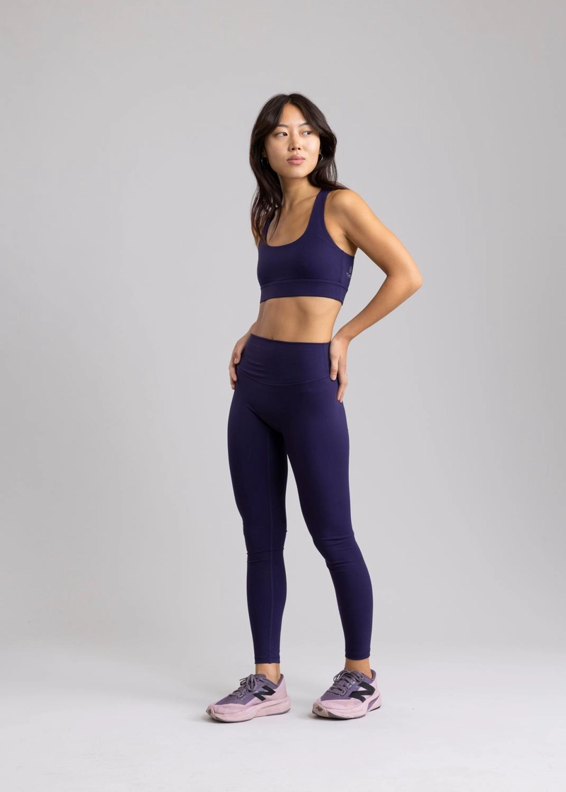 LEGGING LARGO 7/8 SIN COSTURA FRONTAL PAX MARDI PURPLE - 8