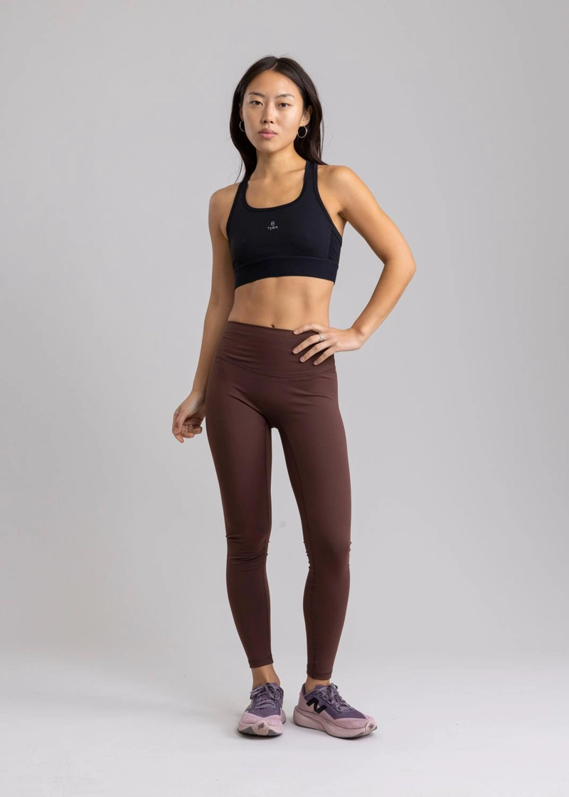 LEGGING LARGO 7/8 SIN COSTURA FRONTAL PAX DARK OCHRE - 1
