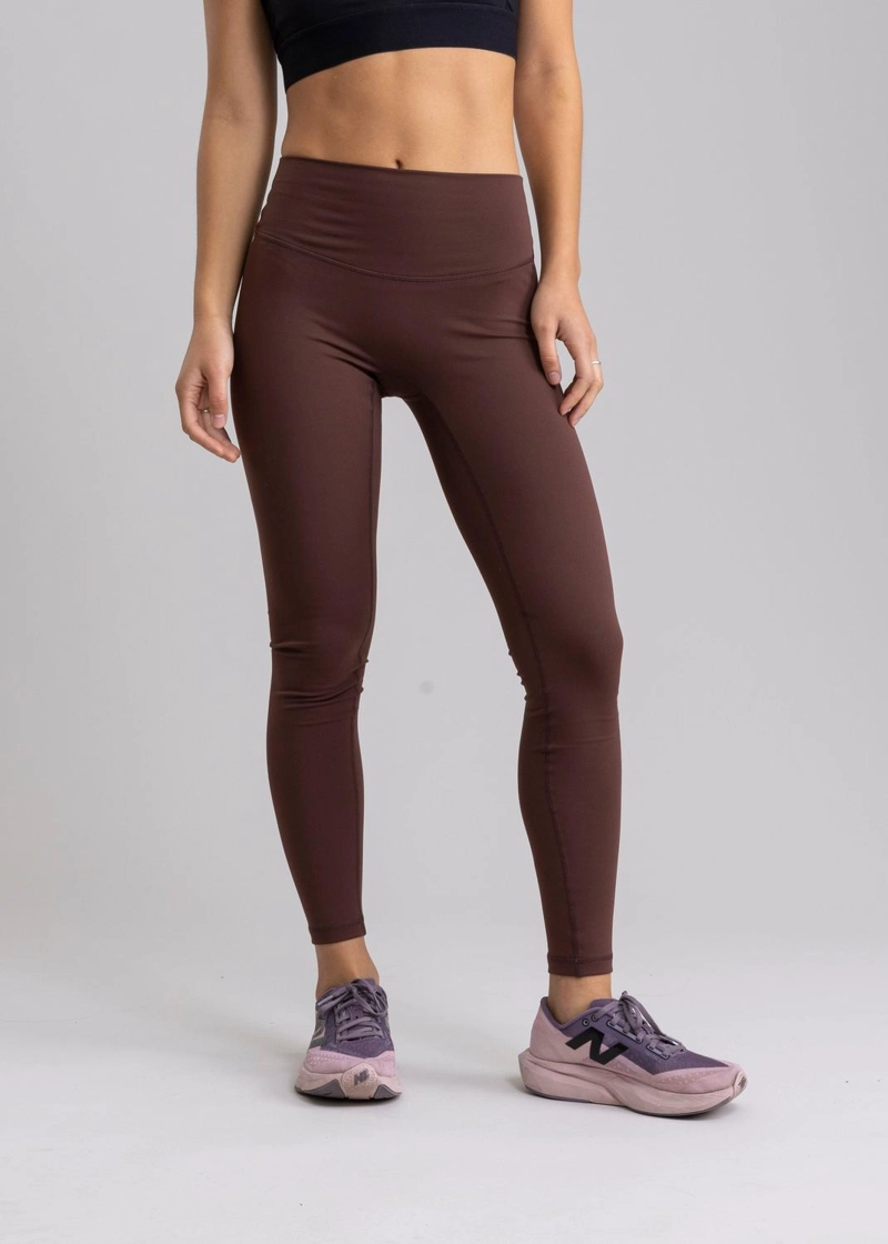 LEGGING LARGO 7/8 SIN COSTURA FRONTAL PAX DARK OCHRE - 2