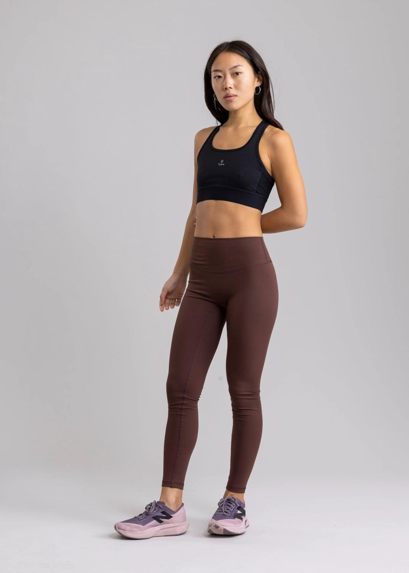 LEGGING LARGO 7/8 SIN COSTURA FRONTAL PAX DARK OCHRE - 5