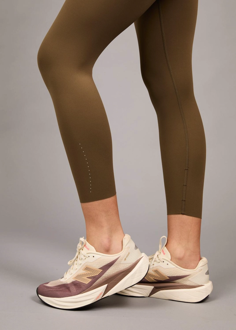 LEGGING RUNNING UNFINISHED LUNA WARM TAUPE - 5