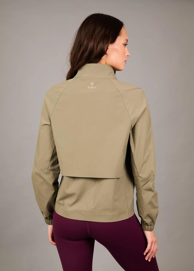 CHAQUETA CORTAVIENTO LIGERO TIAMAT EUCALYPTHUS GREY - 2