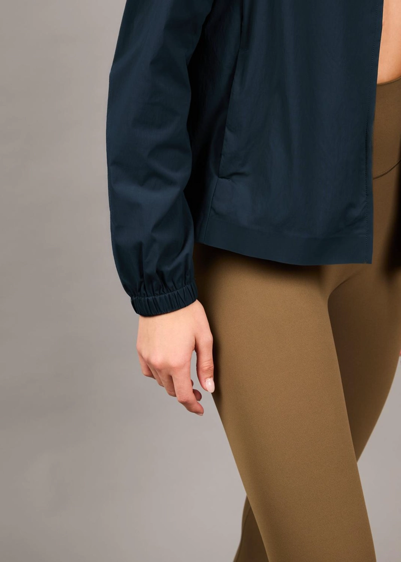 CHAQUETA CORTAVIENTO LIGERO TIAMAT NAVY - 3