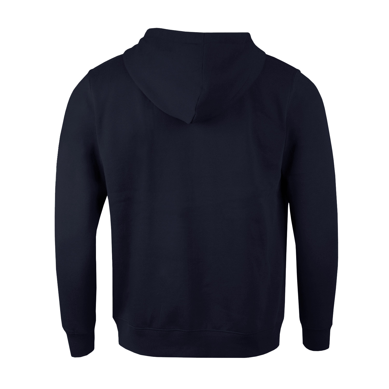 POLERÓN CANGURO CON CIERRE UNISEX AZUL MARINO - 3