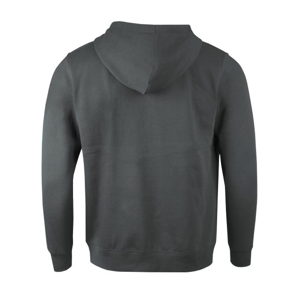 POLERÓN CANGURO CON CIERRE UNISEX PLOMO - 2