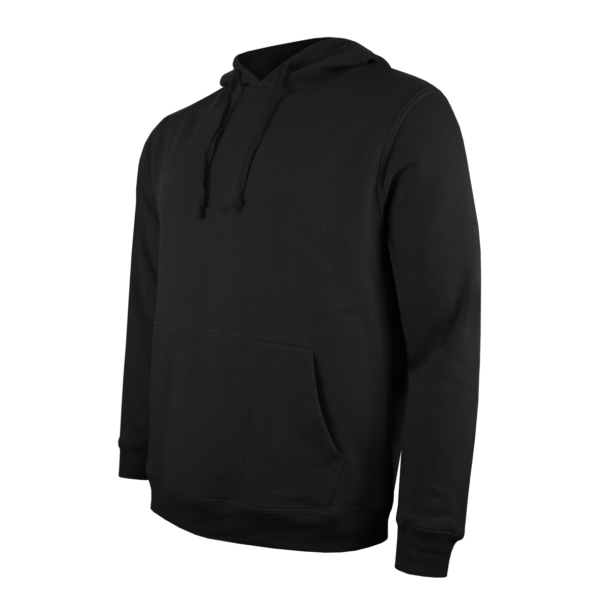 POLERÓN CANGURO UNISEX NEGRO - 2