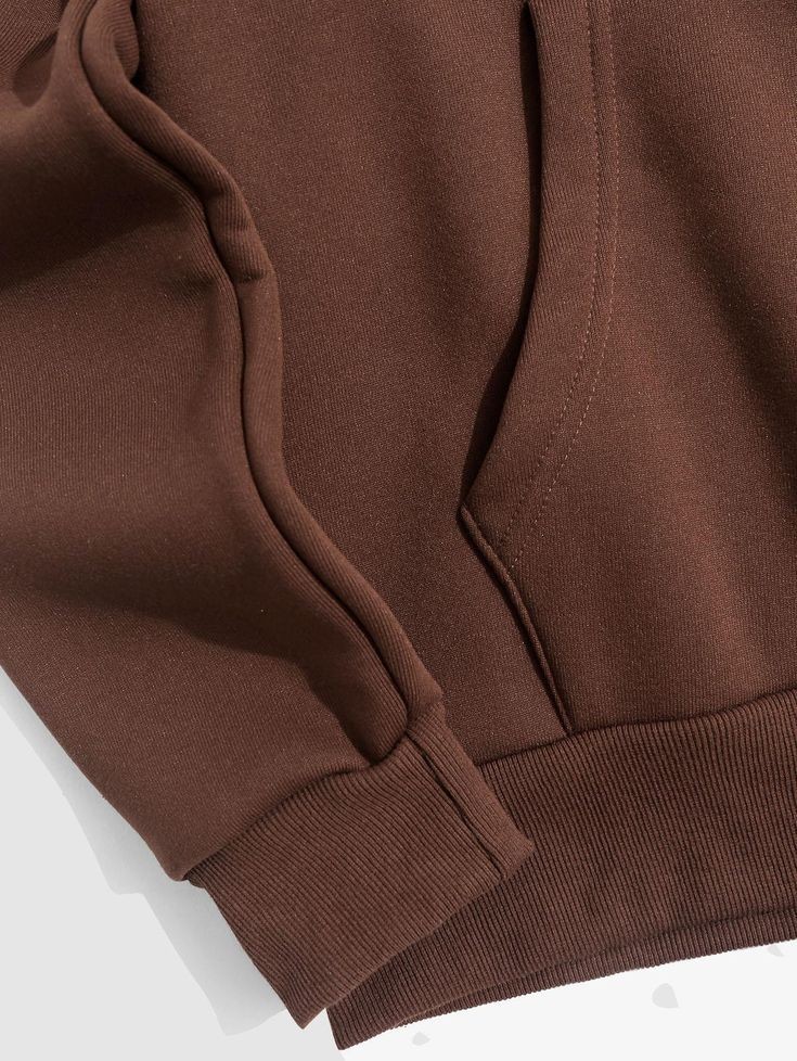 POLERÓN CANGURO UNISEX MARRON - 2