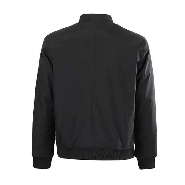 CHAQUETA BOMBER CASUAL NEGRA HOMBRE - 3