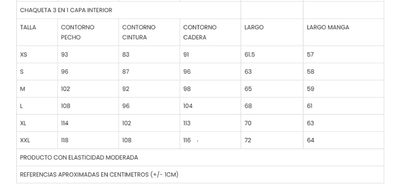 CHAQUETA 3 EN 1 DESMONTABLE MUJER TURQUESA - 8