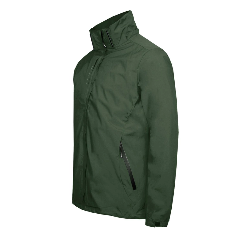 CHAQUETA 3 EN 1 DESMONTABLE VERDE MUSGO HOMBRE - 2