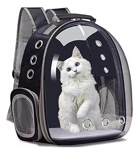 BOLSA DE VIAJE PARA MASCOTA MOCHILA TRANSPARENTE - 6