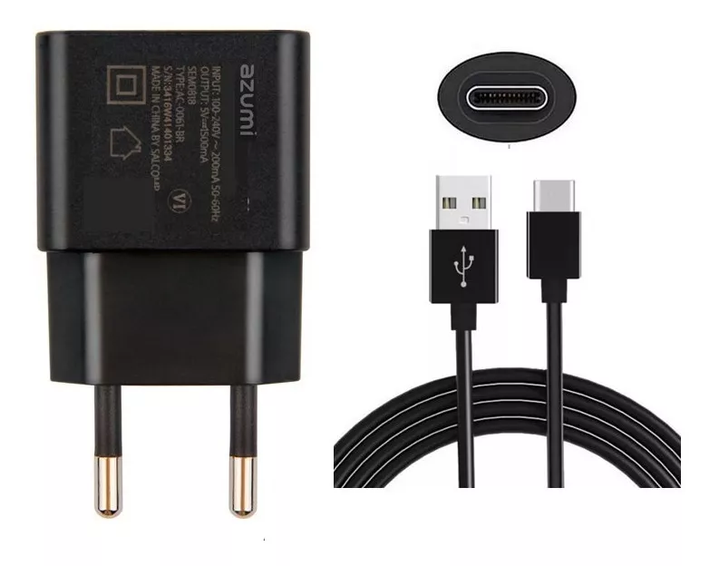 CARGADOR ORIGINAL COMPATIBLE OPPO + CABLE TIPO C - 1