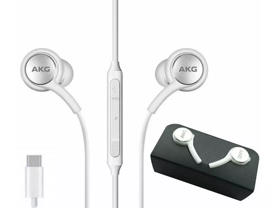 AUDÍFONOS HARMAN MANOS LIBRES AKG SAMSUNG S21 ULTRA GENUINO CONECTOR TIPO C ORIGINAL - 1