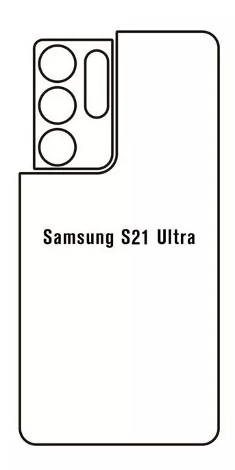 PROTECTOR SAMSUNG S21 ULTRA SUNSHINE LÁMINA HIDROGEL TAPA TRASERA NANOTEC - 2