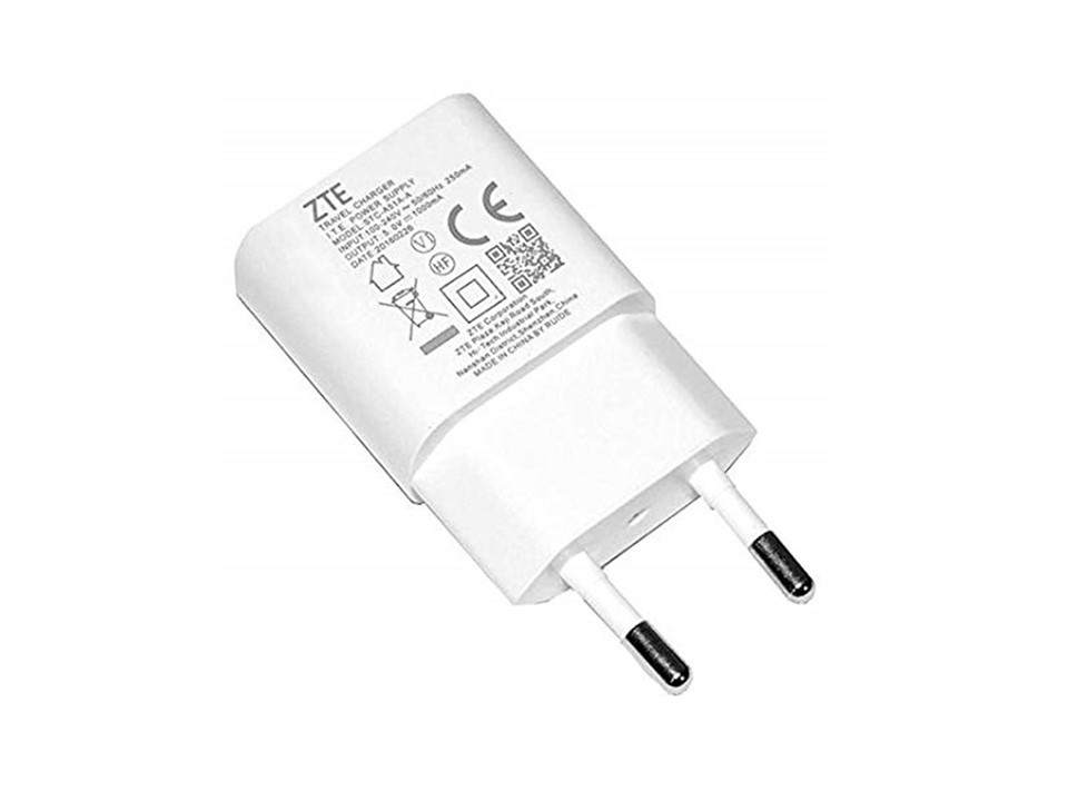 CARGADOR ORIGINAL ZTE 5W MODELO STC-A51D-A + CABLE MICRO USB - 3