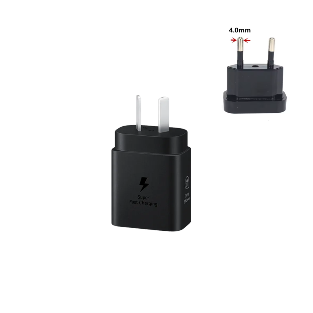 CARGADOR ORIGINAL CARGA RÁPIDA 25W SAMSUNG GALAXY TA-800 + CABLE C A C - 4