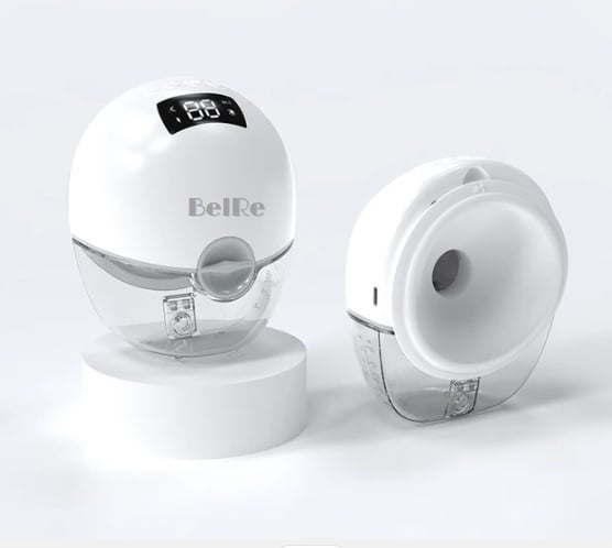 EXTRACTOR BELRE ULTRA LECHE INALAMBRICO Y PORTÁTIL CON BATERIA LARGA DURACIÓN BLANCO - 1
