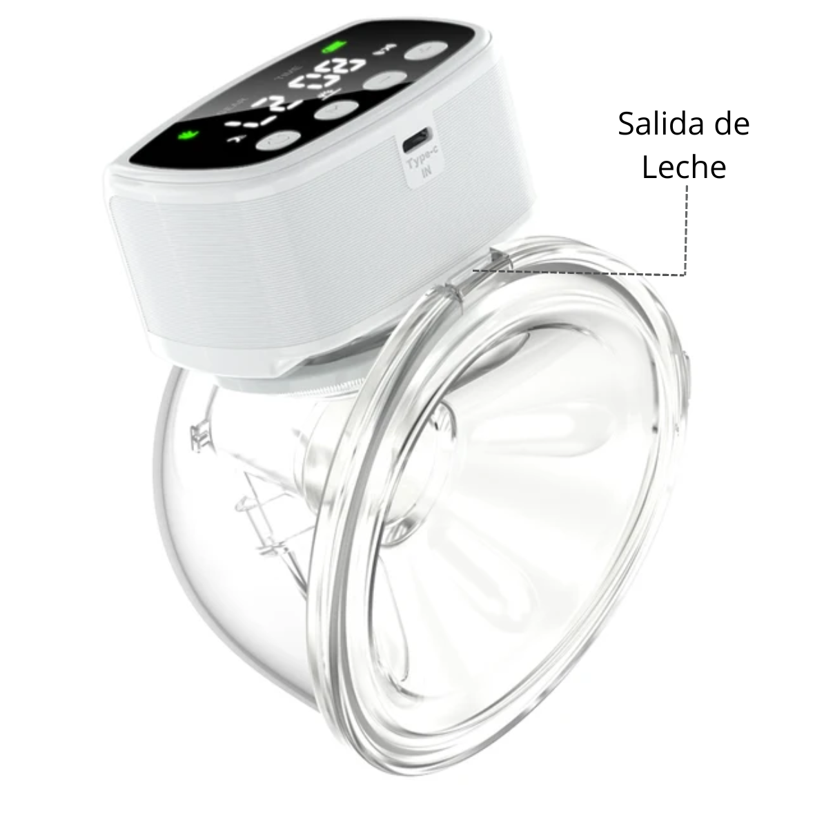 EXTRACTOR DE LECHE BELRE. MODELO BOLOC. INALAMBRICO Y PORTATIL CON BATERIA DE LARGA DURACIÓN. - 2