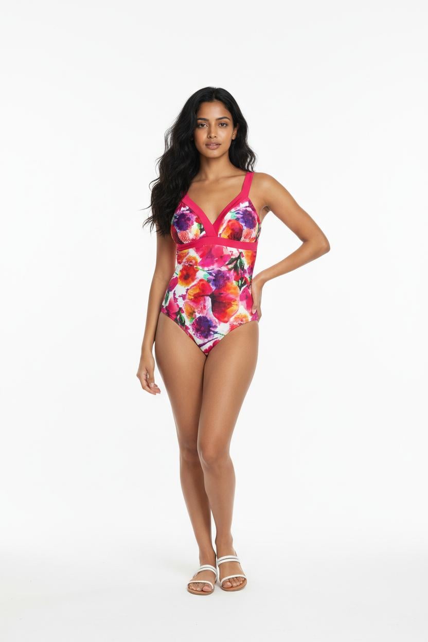 TRAJE DE BAÑO MUJER AC MARE MODELA FIGURA - MULTICOLOR - 1