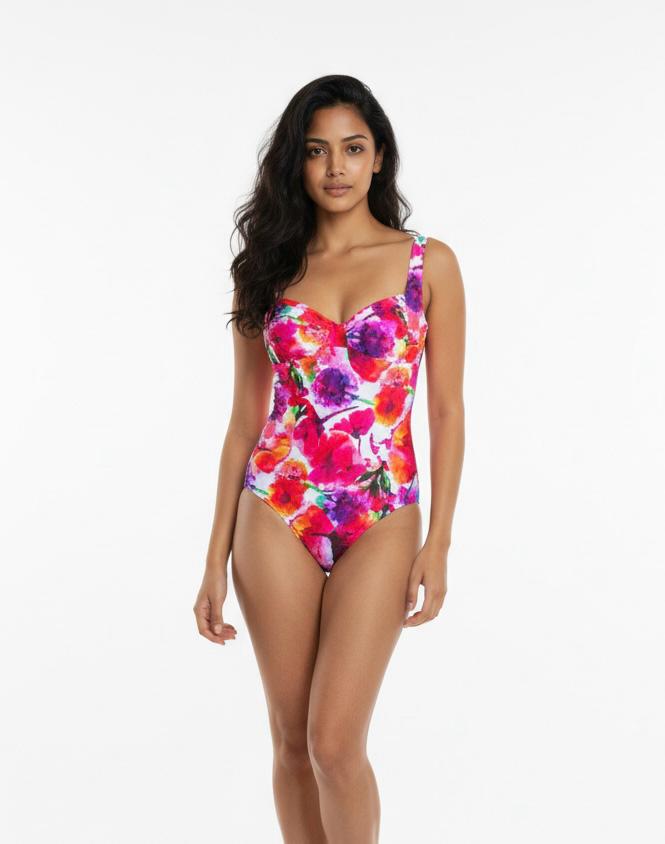 TRAJE DE BAÑO MUJER AC MARE ESCOTE DE CORAZON - 1