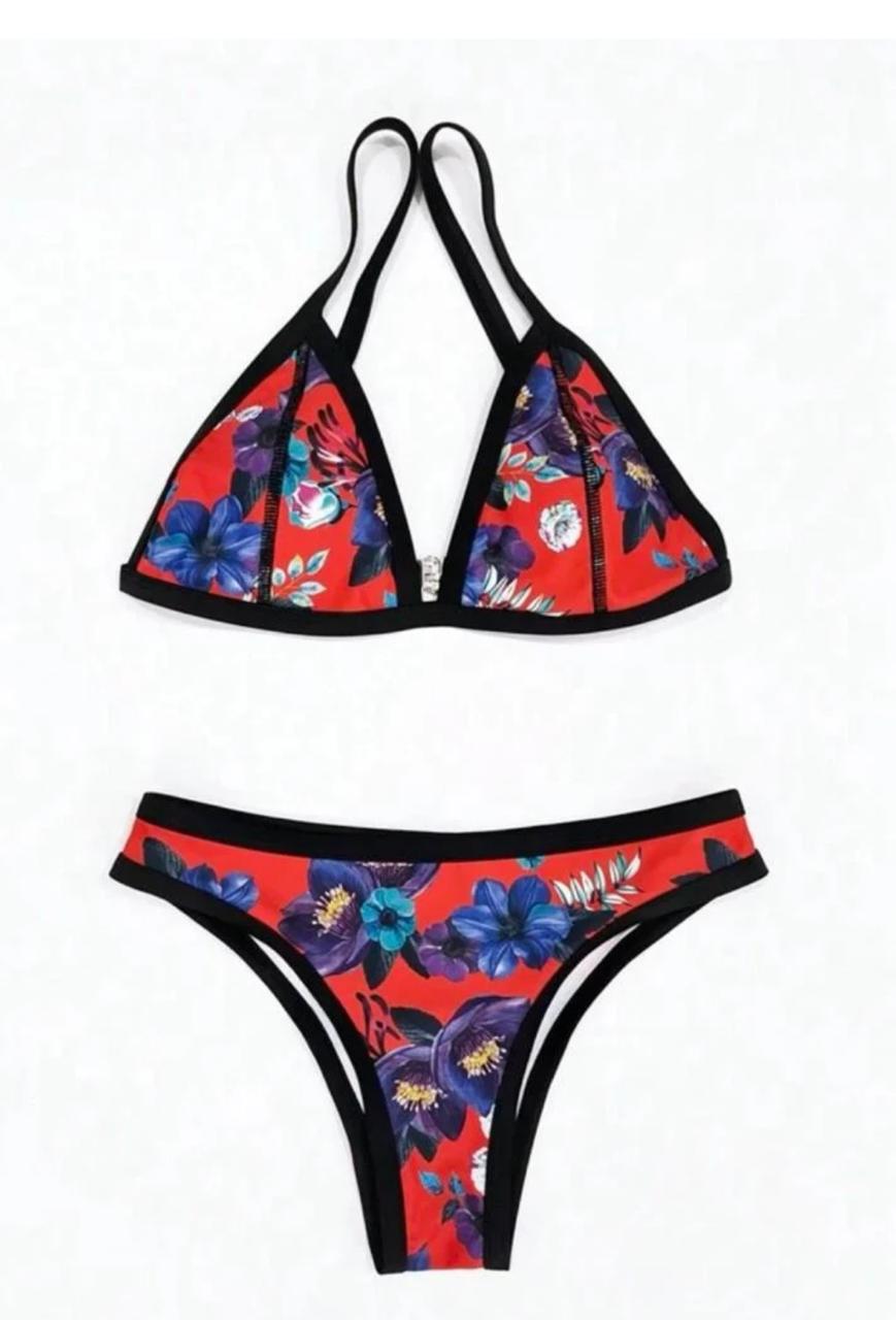 TRAJE DE BAÑO MUJER BIKINI TRIANGULO - 2