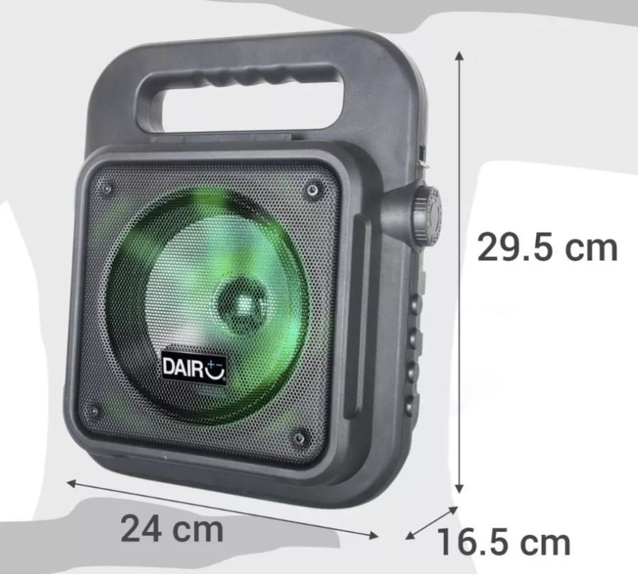 PARLANTE KARAOKE INALÁMBRICO CON MICRÓFONO ALÁMBRICO 10 W SKU: S126743 - 2