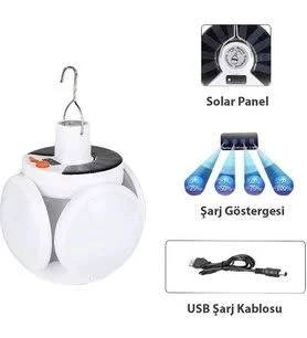LINTERNA EIT TECNOLOGÍA PAQUETERÍA LUZ SOLAR CAMPING EMERGENCY CHARGING LAMP T291 - 2