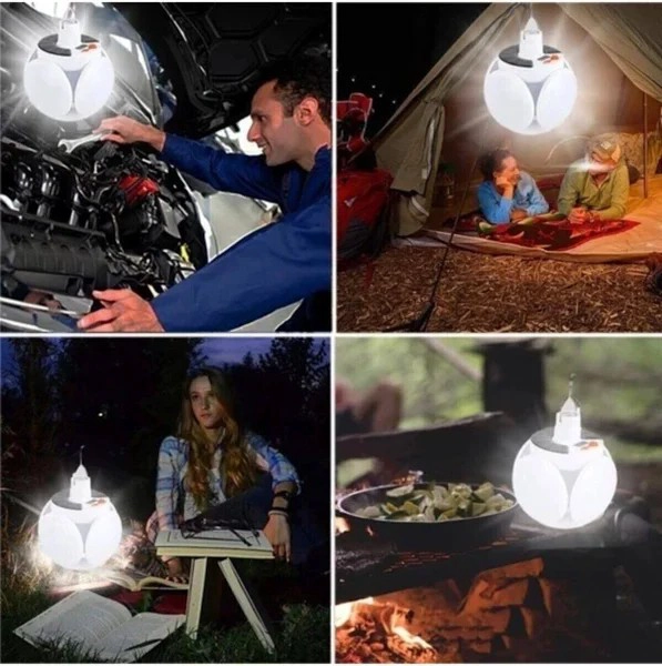 LINTERNA EIT TECNOLOGÍA PAQUETERÍA LUZ SOLAR CAMPING EMERGENCY CHARGING LAMP T291 - 4