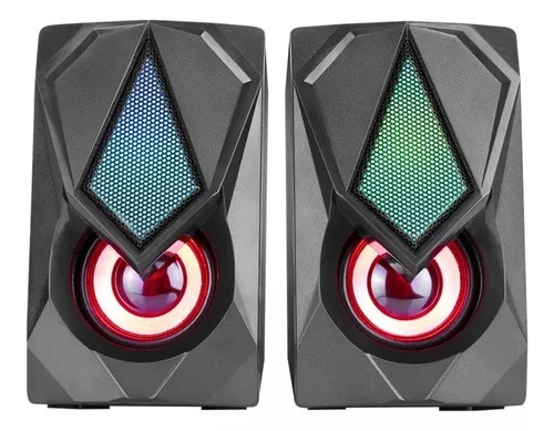 PARLANTE DOBLE STEREO XTRIKE ME CON CABLE SK 402 USB - 3