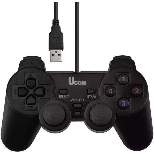 JOYSTICK EIT TECNOLOGÍA PAQUETERÍA PC ALAMBRICO UCOM208-1 CON CABLE - 1