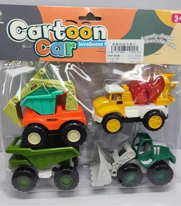 KIT JUGUETE MINI AUTOS O AUTOS CONTRUCCIONES 10CM - 1