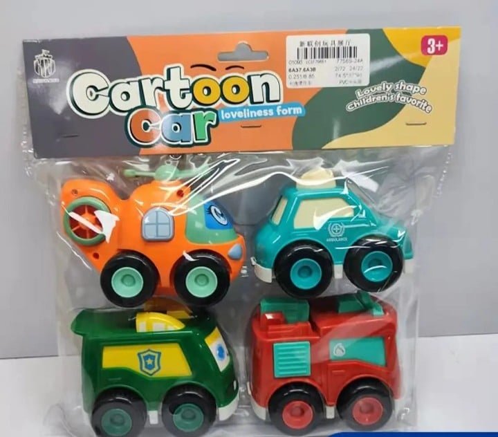 KIT JUGUETE MINI AUTOS O AUTOS CONTRUCCIONES 10CM - 1