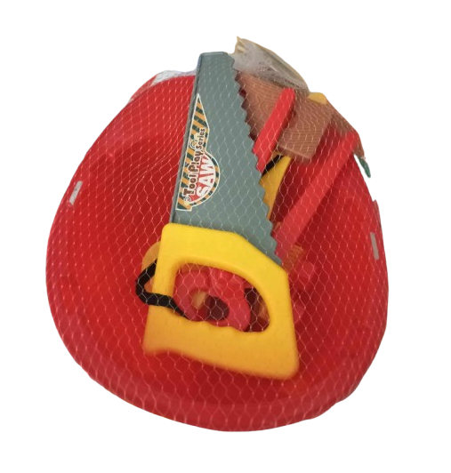 SET JUGUETE CASCO HERRAMIENTAS PARA NIÑOS - 1
