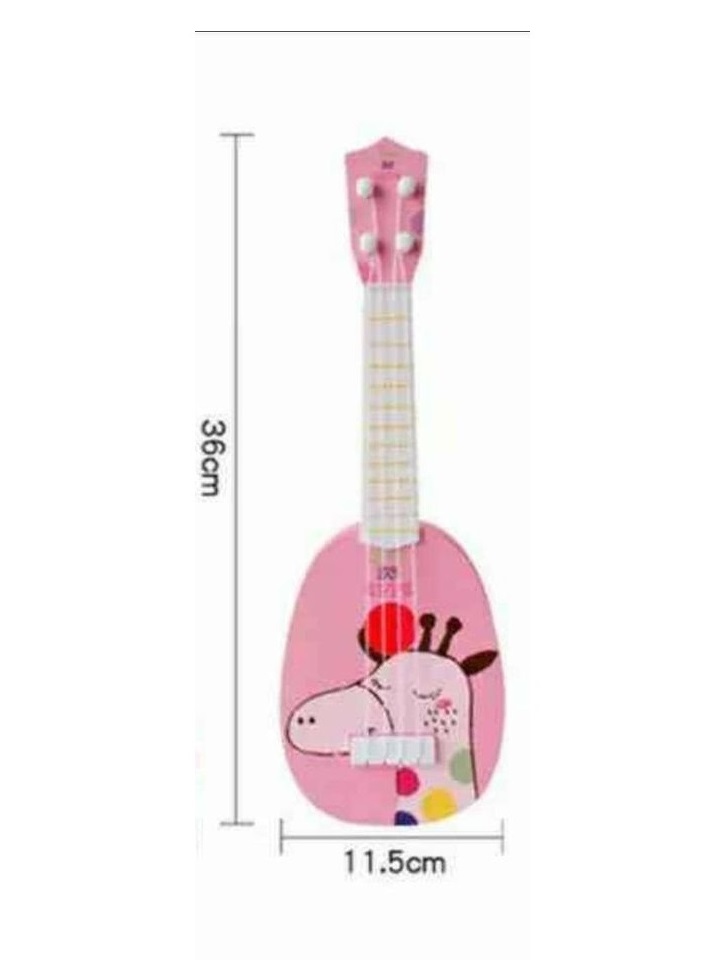 MINI GUITARRA JUGUETE PLÁSTICO ES UNA GUITARRA JUGUETE NO ES UN INSTRUMENTO - 1