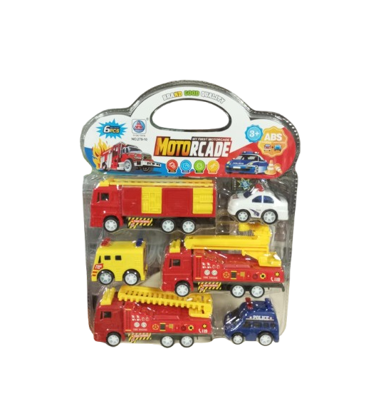 SET JUGUETE MINI AUTOS Y CAMIONES - 1