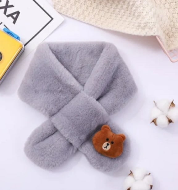 BUFANDA LINDA SÚPER SUAVE CALENTITA DE CUELLO PARA BEBE Y NIÑOS 1 AÑO A 8 AÑOS - 1